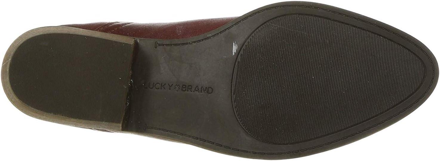 image:imageLucky Brand Womens Fausst BootieSugar Red Leather