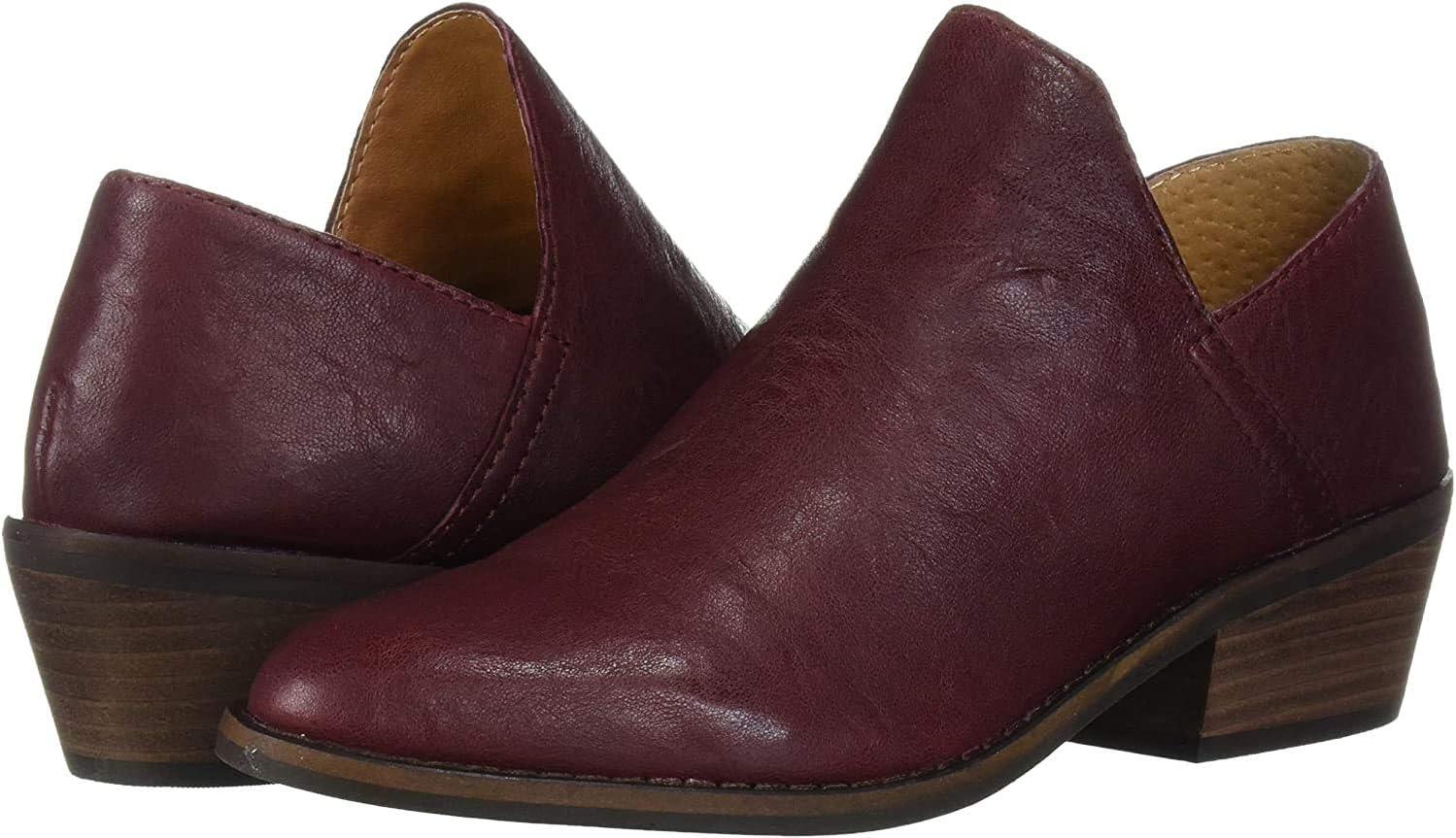 image:imageLucky Brand Womens Fausst BootieSugar Red Snake
