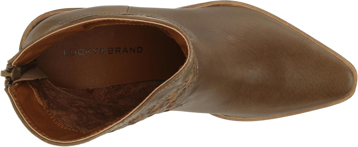 image:imageLucky Brand womens Aryleis Western BootieTaupe