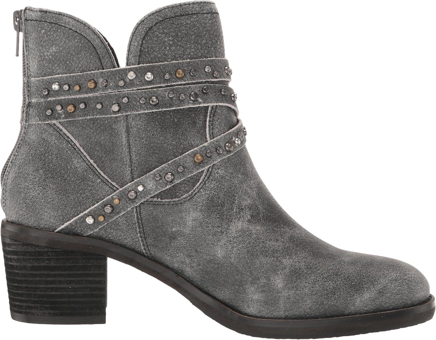 image:imageLucky Brand womens Callam Studded Strap BootieCharcoal