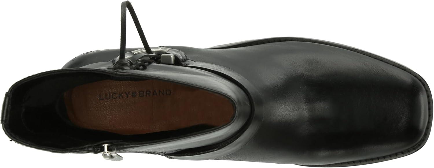 image:imageLucky Brand womens Kamany Braided BootieBlack