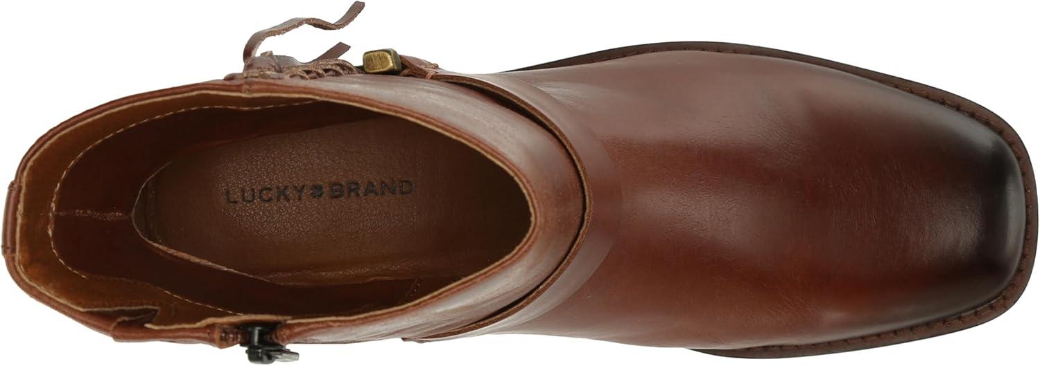 image:imageLucky Brand womens Kamany Braided BootieRoasted