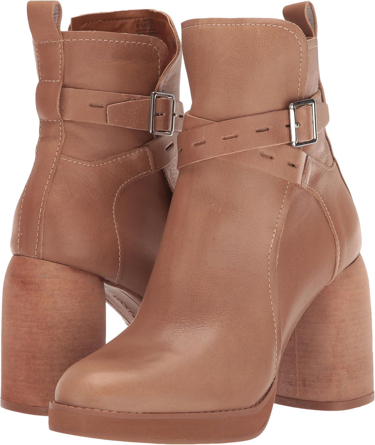 image:imageLucky Brand womens Natesa Highheel BootieLatte
