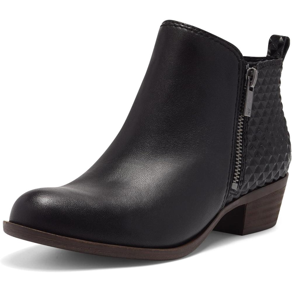 image:imageLucky Brand Womens Basel Bootie Ankle BootBlackBlack