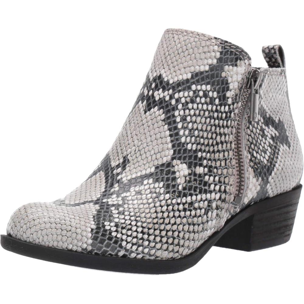 image:imageLucky Brand Womens Basel Bootie Ankle BootBlackWhite