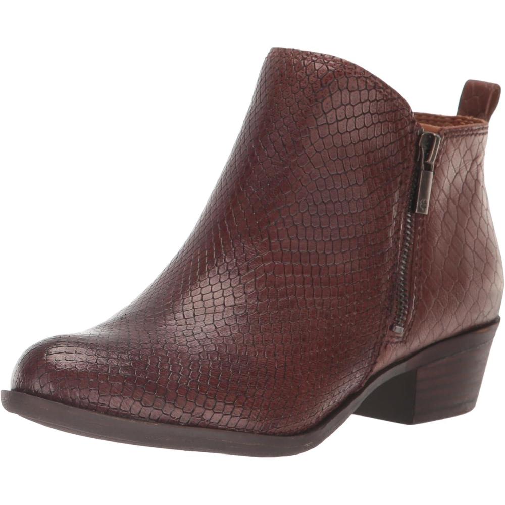 image:imageLucky Brand Womens Basel Bootie Ankle BootRoasted