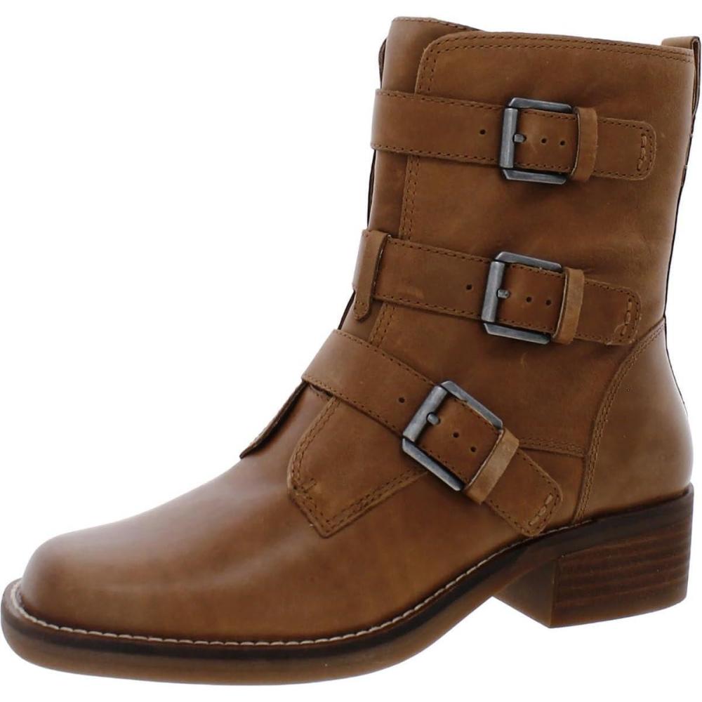 image:imageLucky Brand Womens Katriny Motorcycle Boot AnkleLatte