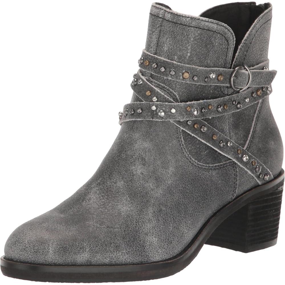 image:imageLucky Brand womens Callam Studded Strap BootieCharcoal