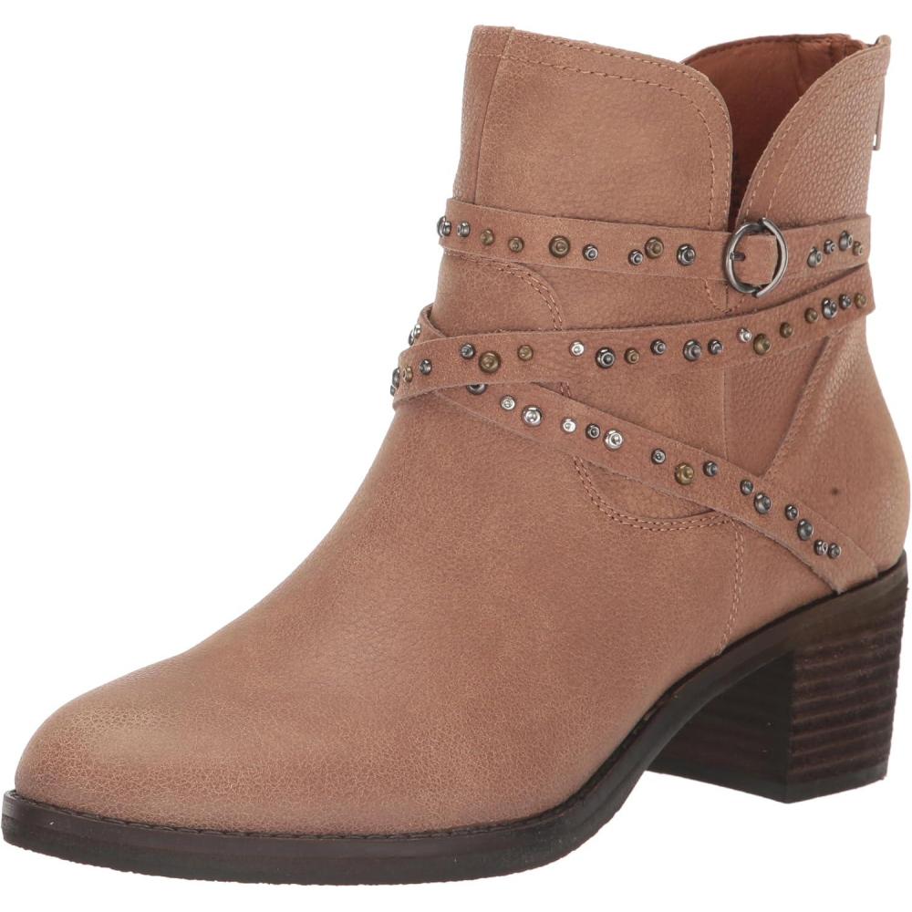 image:imageLucky Brand womens Callam Studded Strap BootieLatte