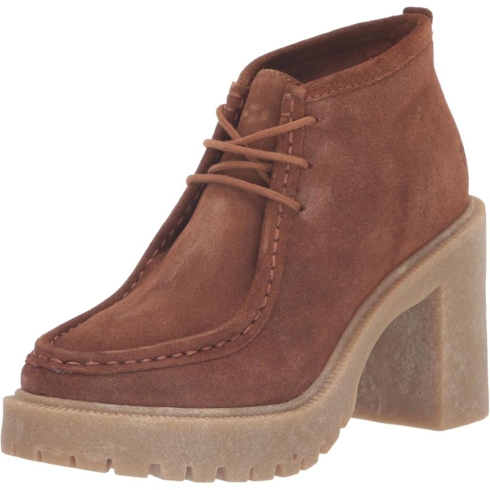 image:imageLucky Brand womens Hollia Laceup BootieTan