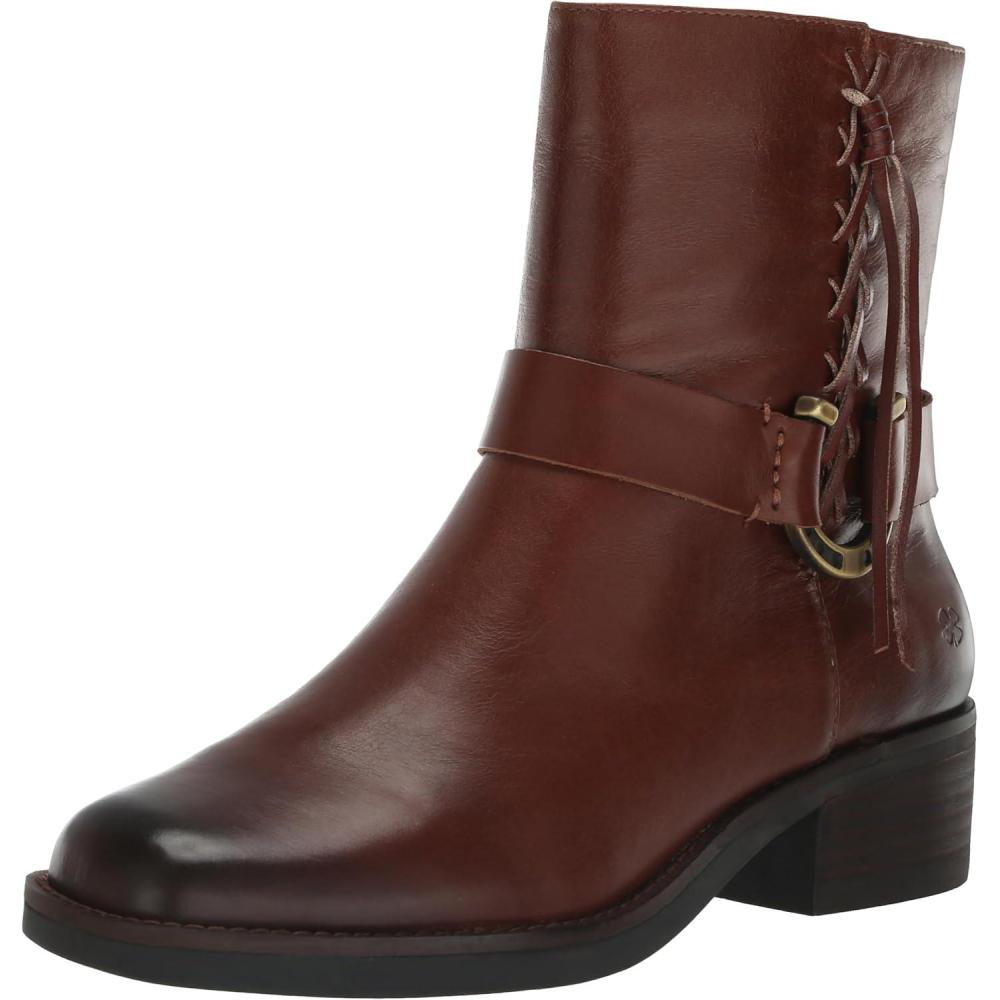 image:imageLucky Brand womens Kamany Braided BootieRoasted