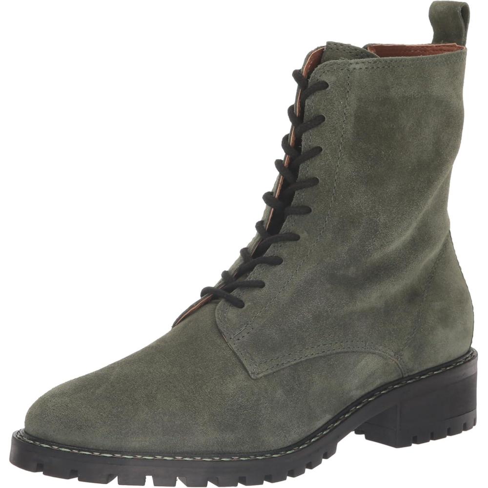 image:imageLucky Brand womens Kancie Combat BootKobain Olive