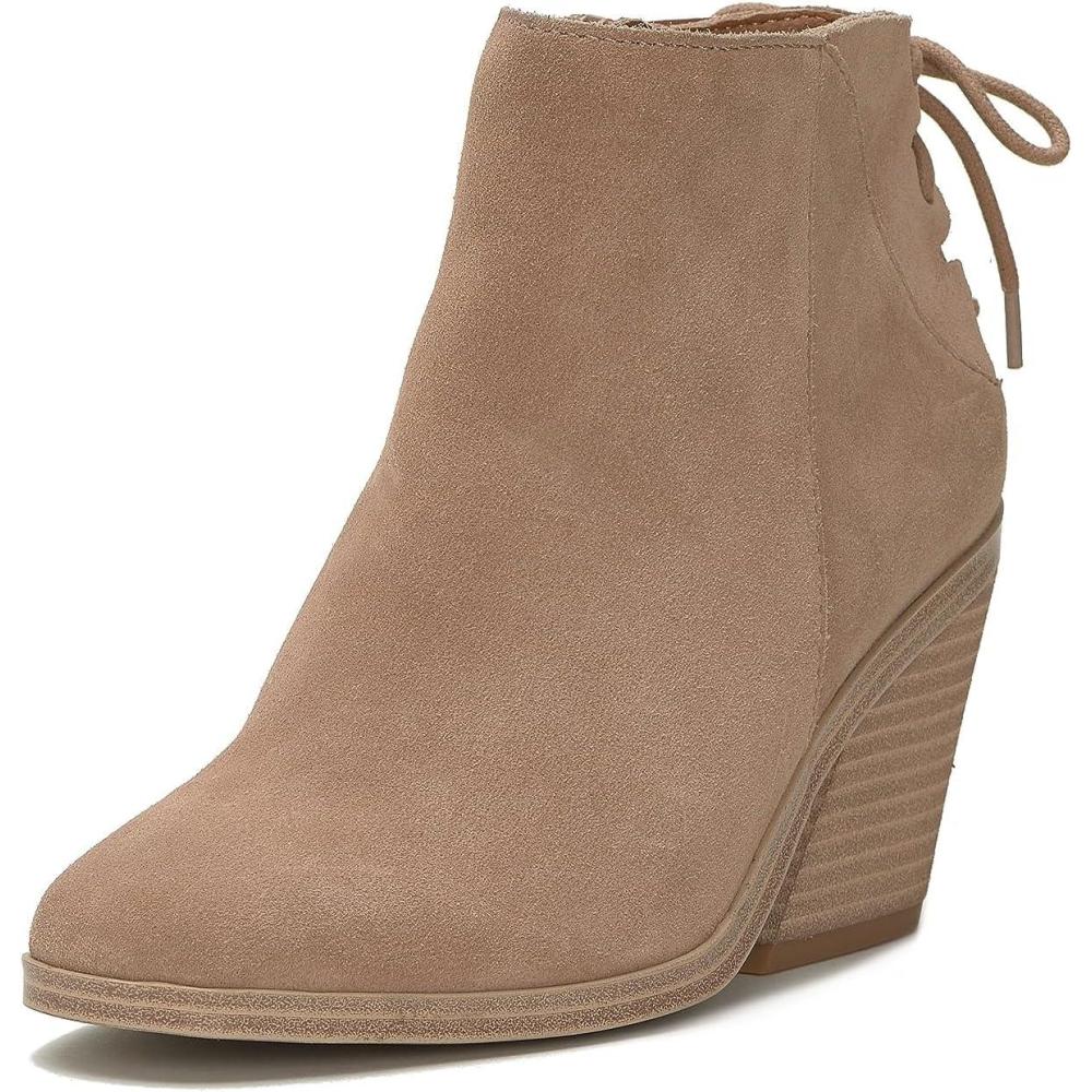 image:imageLucky Brand womens Mikasi Laceup BootieTawny Brown
