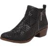 Black Perforated Nubuck