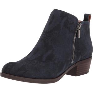 Lucky Brand Women’s Basel Bootie Ankle Boot(Dark Denim)