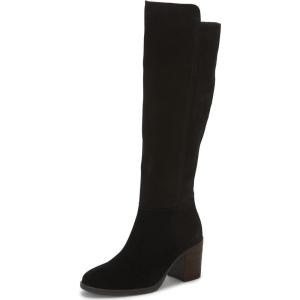 Lucky Brand Women’s Bonnay Knee High Boots(Black Extra Wide Calf)