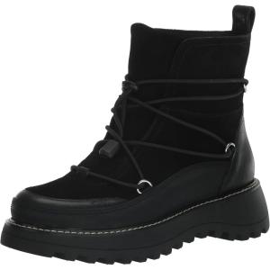 Lucky Brand Women’s Caelia Weather Boot Ankle(Black/Black)