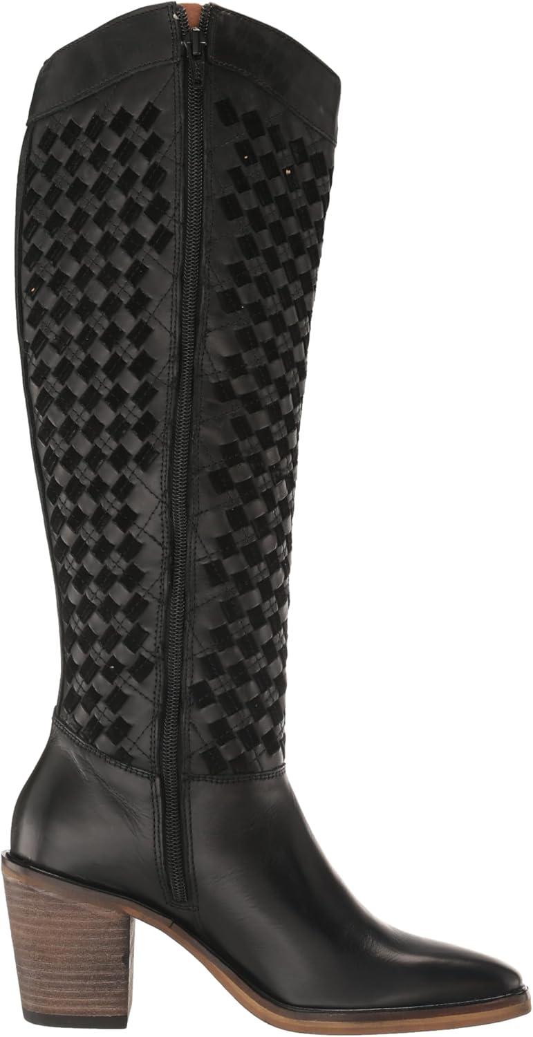 image:imageLucky Brand womens Abeny Cutout Kneehigh BootBlack