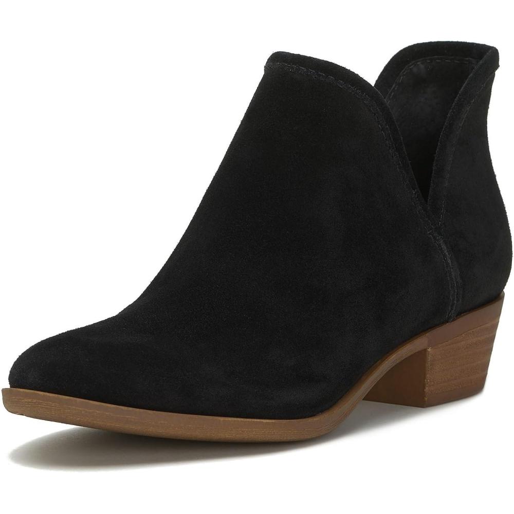 image:imageLucky Brand Womens Baley Ankle BootsBlackNatural