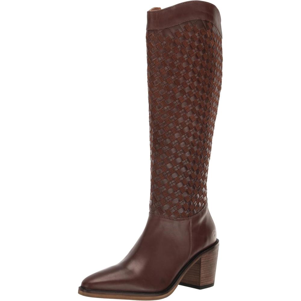 image:imageLucky Brand womens Abeny Cutout Kneehigh BootChocolate