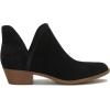 Lucky Brand Women’s Baley Ankle Boots(Black/Natural)