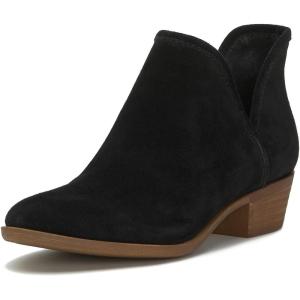 Lucky Brand Women’s Baley Ankle Boots(Black/Natural)