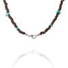 Lucky Brand Heishi and Turquoise Beaded Necklace for Men 22″, Mens Jewelry
