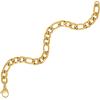 Lucky Brand Mens Stainless Steel Bracelet 8.5″, Gold-Plated Figaro Chain Bracelet for Men