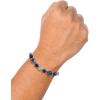Lucky Brand Multicolor Beaded Bracelet for Men, Stainless Steel and Bead Stretch Bracelet