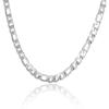 Lucky Brand Large Figaro Chain Necklace for Men 22″, Stainless Steel Necklace Chain, Mens Gifts