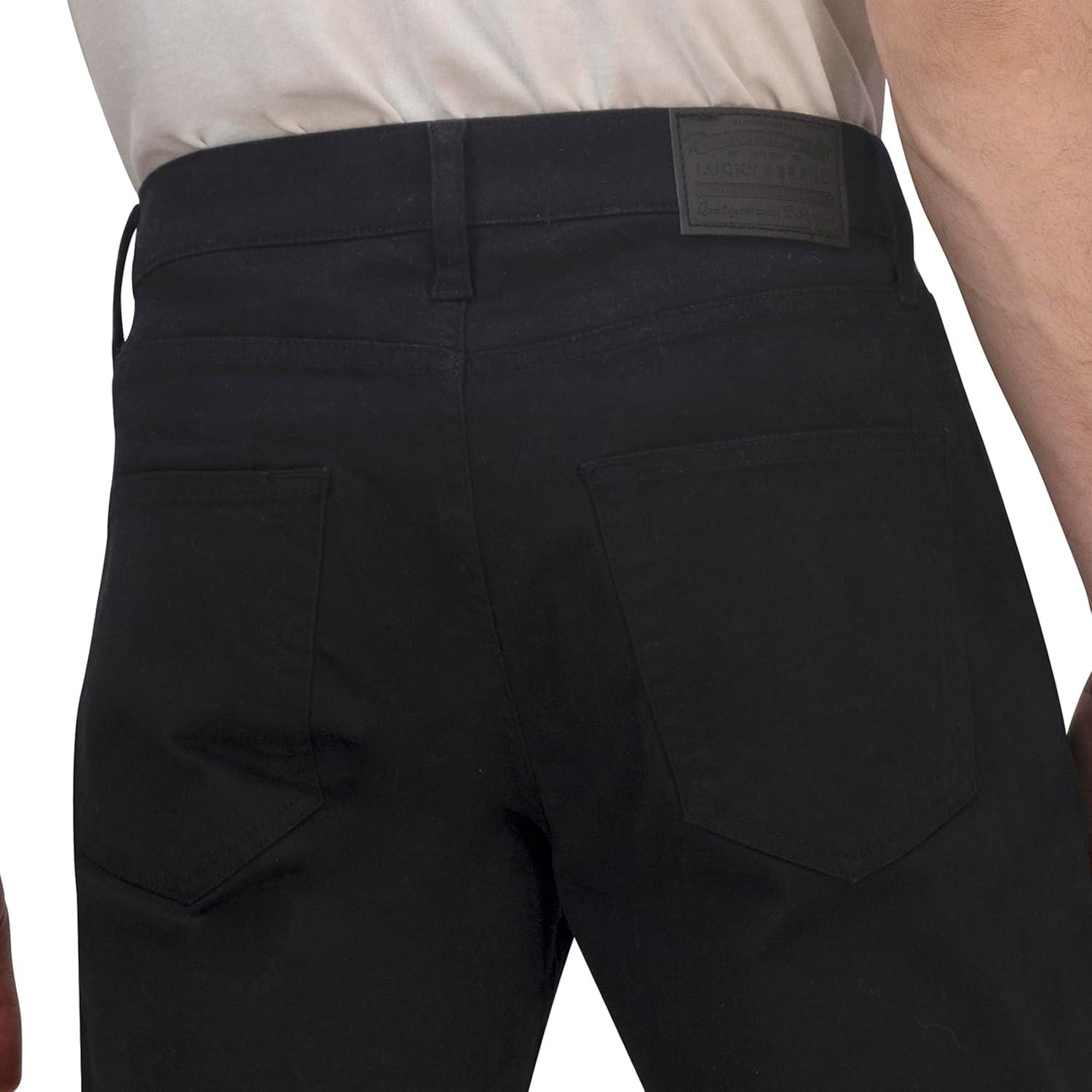 image:imageLucky Brand Mens 410 Athletic Sateen Stretch JeanBlack