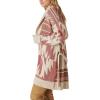 Lucky Brand Womens Lucky Brand Women’s Lucky Heritage Cardigan(Apple Butter Combo)