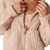 Lucky Brand Women’s Women’s Toggle Front Cardigan(Grey Morn)