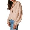 Lucky Brand Women’s Women’s Toggle Front Cardigan(Grey Morn)
