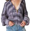 Lucky Brand Women’s Women’s Toggle Front Cardigan(Taupe Multi)