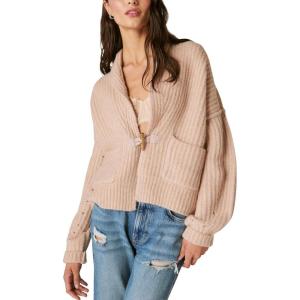Lucky Brand Women’s Women’s Toggle Front Cardigan(Grey Morn)