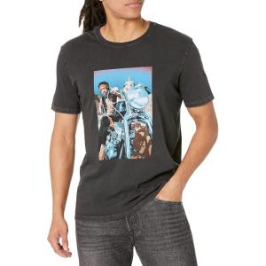 Lucky Brand Mens Jimi Harley Photo Tee(Jet Black)