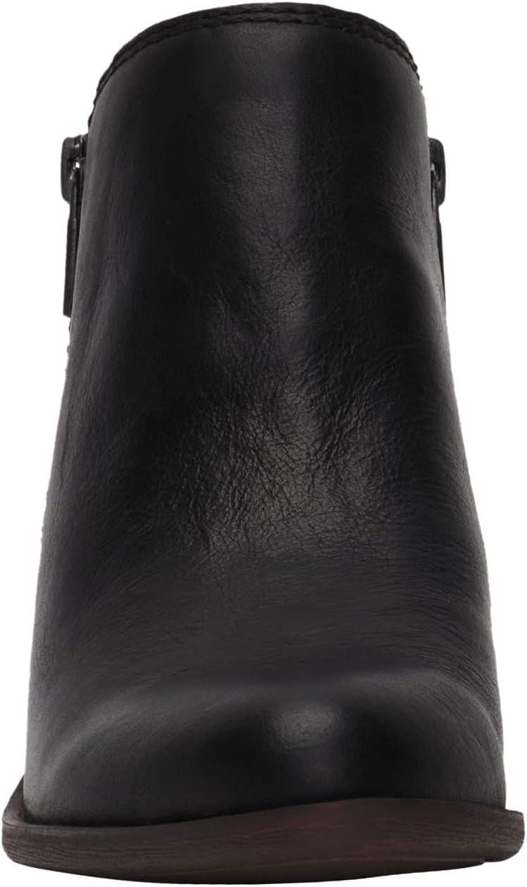 image:imageLucky Brand Womens Basel Ankle BootiesBlack Embossed