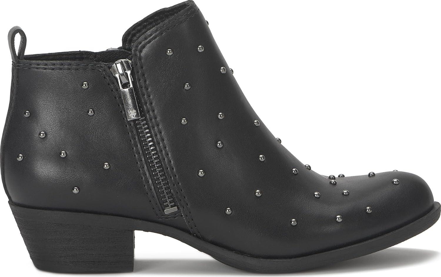 image:imageLucky Brand Womens Basel Ankle BootiesBlack Studded