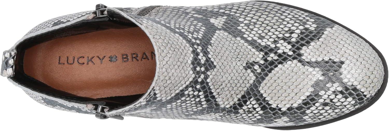 image:imageLucky Brand Womens Basel Ankle BootiesBlackWhite