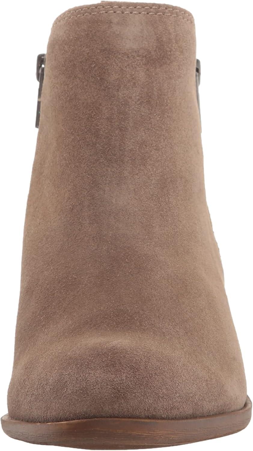 image:imageLucky Brand Womens Basel Ankle BootiesDark MushroomNatural Oiled Suede