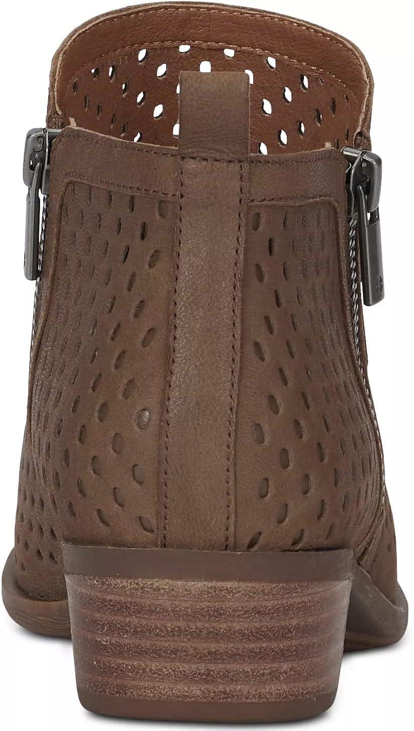 image:imageLucky Brand Womens Basel Ankle BootiesDark Stone Nubuck