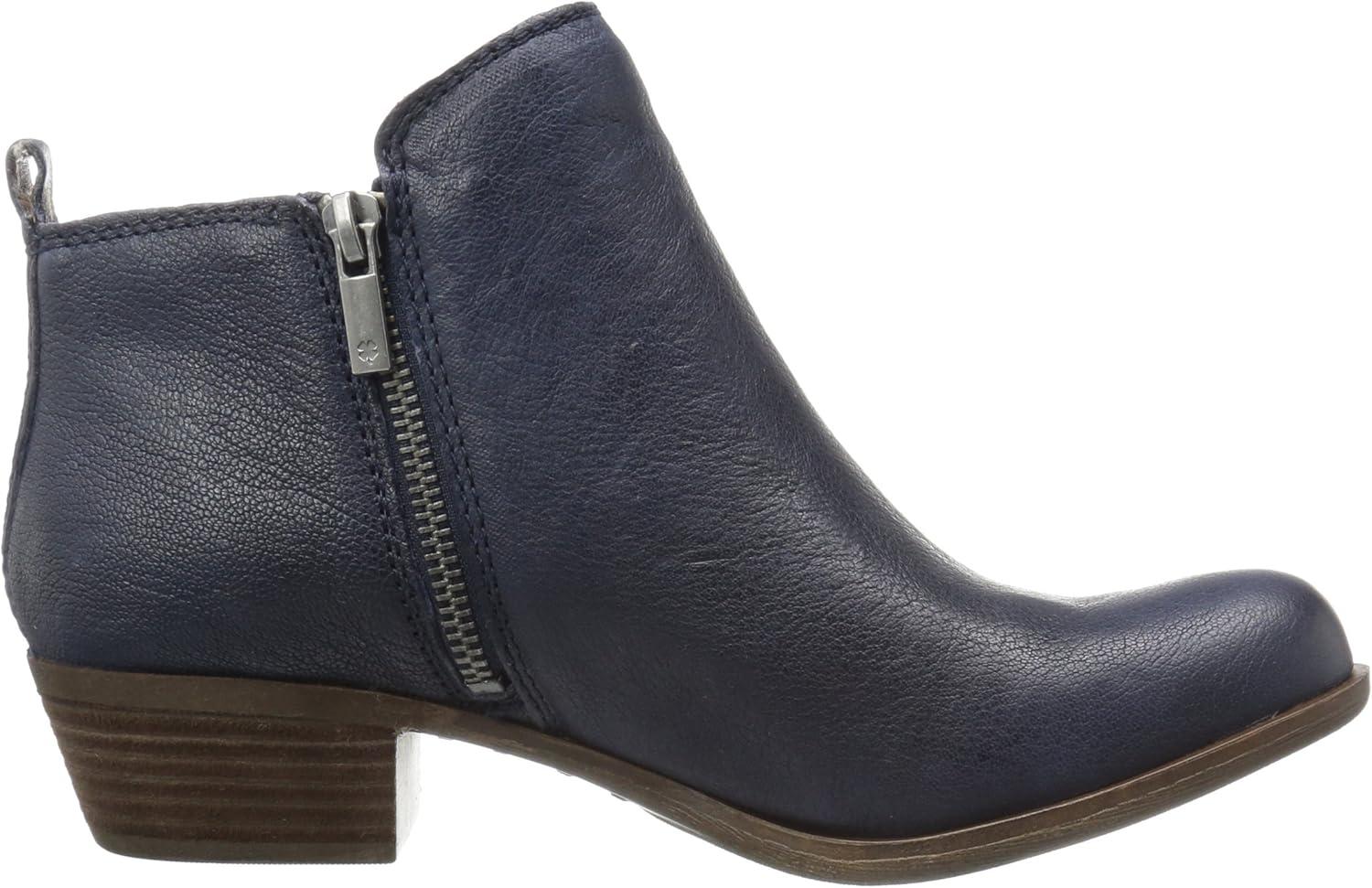 image:imageLucky Brand Womens Basel Ankle BootiesIndigo