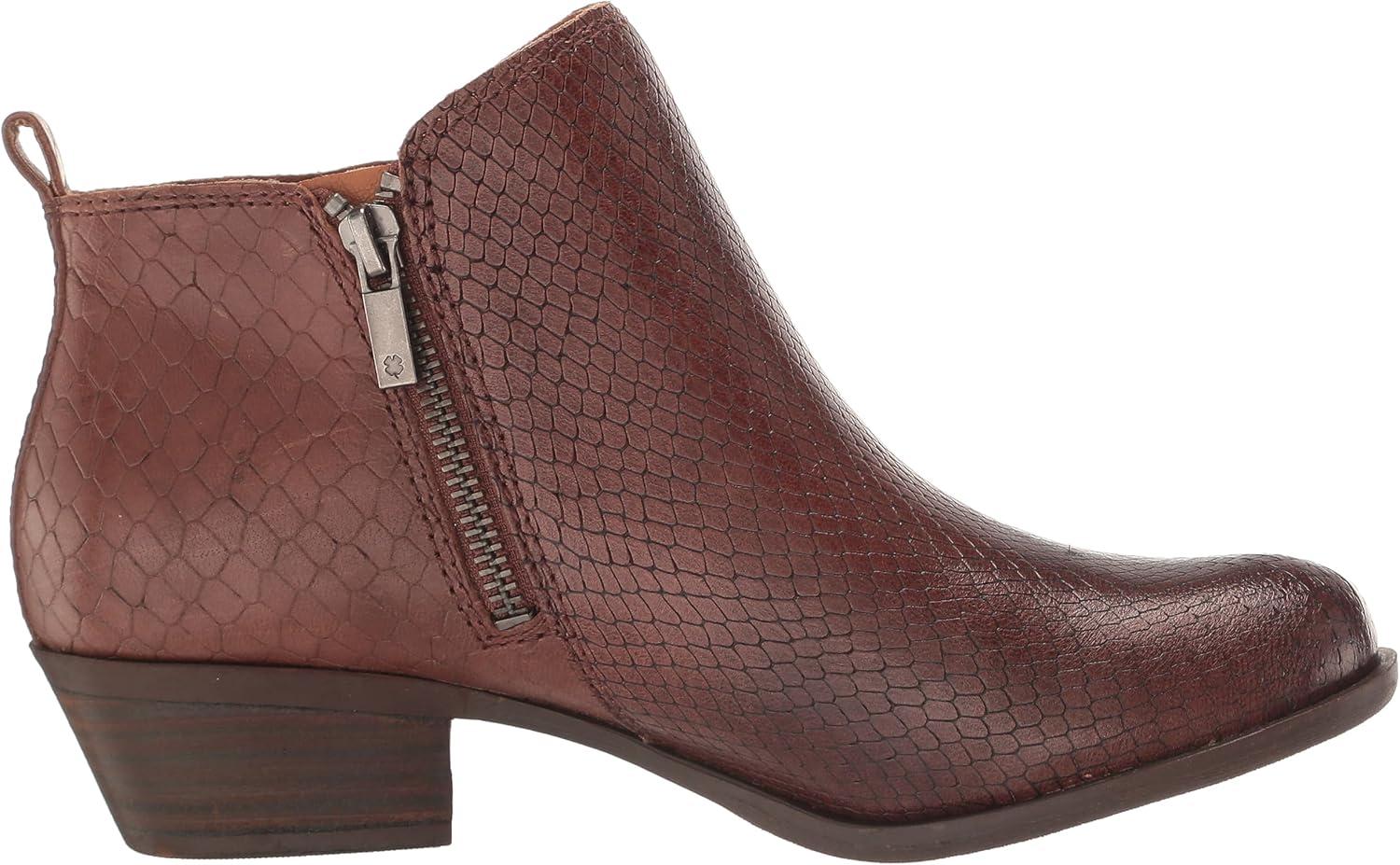image:imageLucky Brand Womens Basel Ankle BootiesRoasted