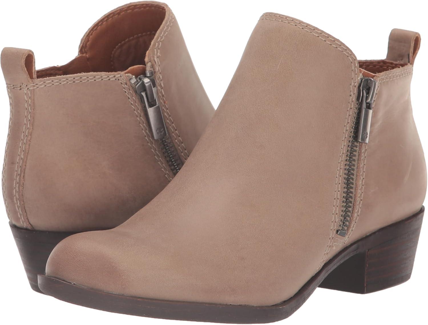 image:imageLucky Brand Womens Basel Ankle BootiesSilver Cloud