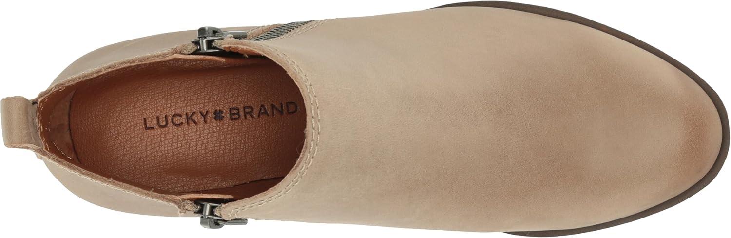 image:imageLucky Brand Womens Basel Ankle BootiesSilver Cloud