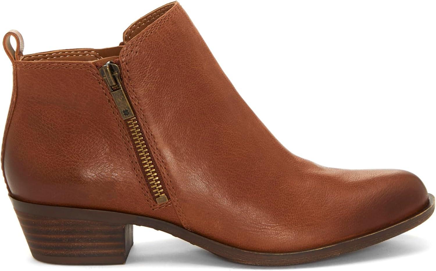 image:imageLucky Brand Womens Basel Ankle BootiesToffee