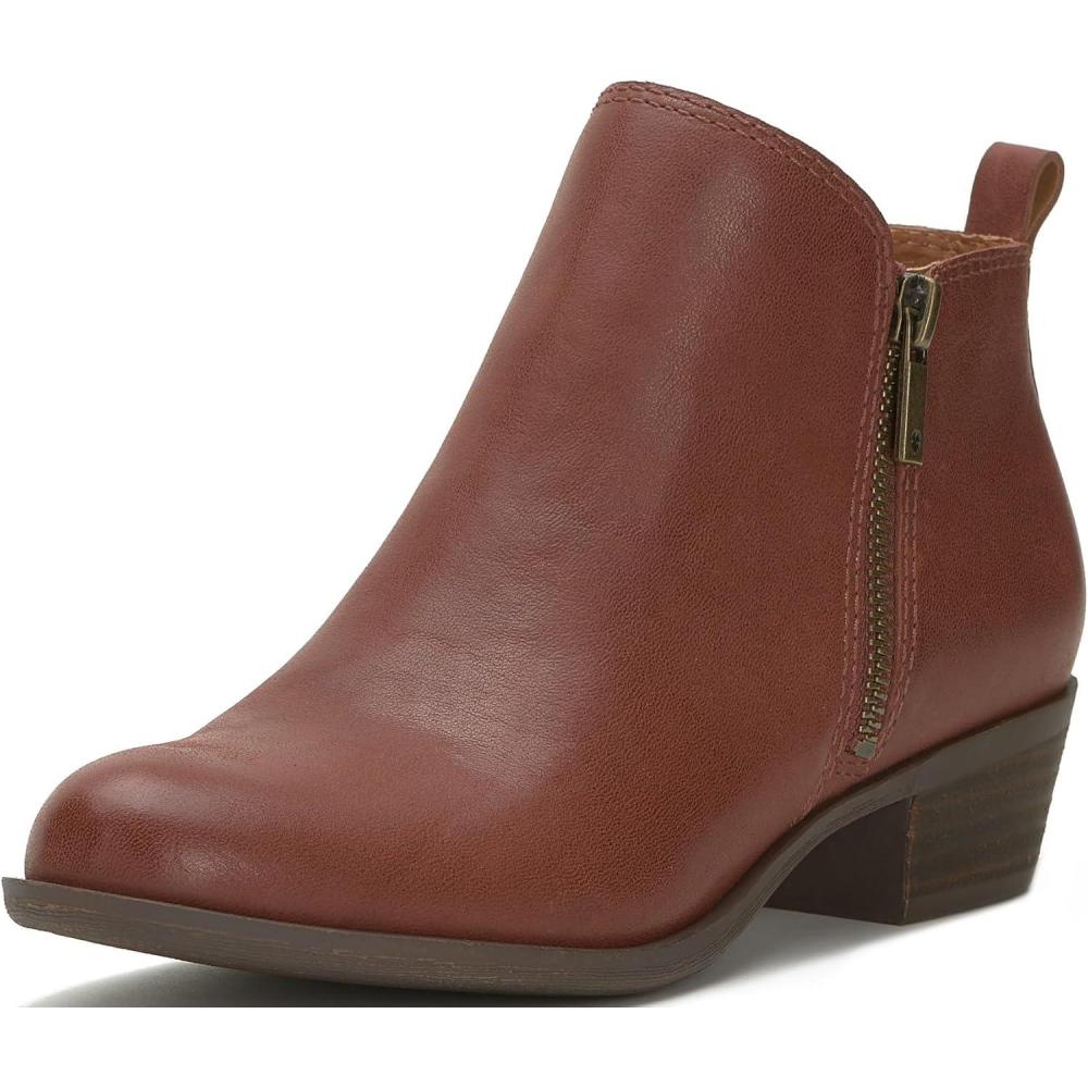image:imageLucky Brand Womens Basel Ankle BootiesBrownstone