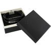 Lucky Brand 4-Row Faux Leather Black Bracelet for Men 8″, Stainless Steel Knotted Bracelet