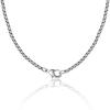 Lucky Brand Cross Necklace for Men 22″, Logo Cross Pendant Chain Necklace